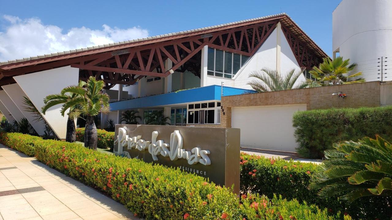 Paraiso Das Dunas - Apartamento A Beira Mar Com Jacuzzi - Proximo Ao Beach Park Aquiraz Eksteriør bilde